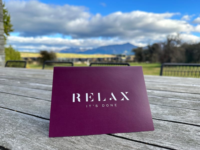 Cant beat great brand delivery Relax its Done